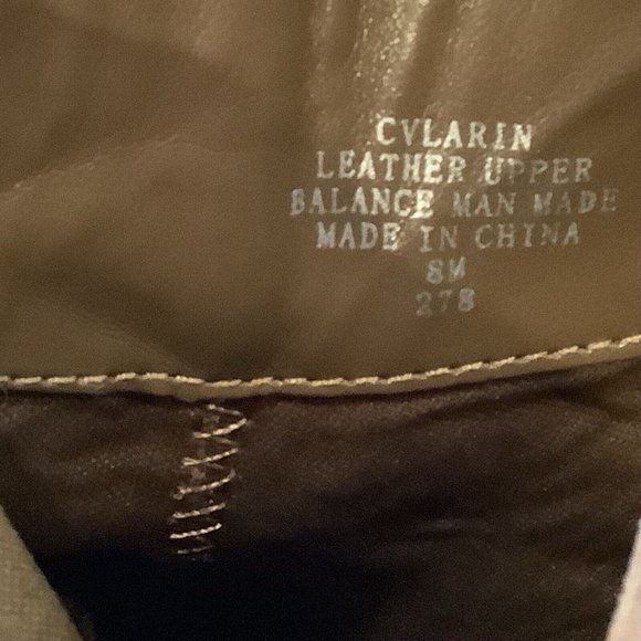 Crown Vintage Suede Leather Ankle Booties Size 8M Tan Brown With Side Zipper - Picture 9 of 9